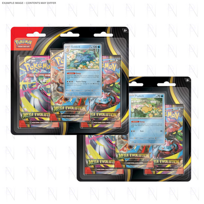 Mega Evolution 3 Pack Blister